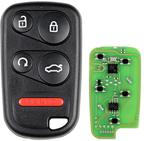 Xhorse XKHO03EN Wire Remote Key Honda Separate 4 buttons with Remote Start and Trunk Button English