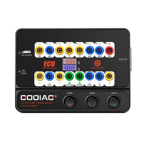 GODIAG GT100+ GT100 Pro New Generation AUTO TOOLS OBD II Break Out Box ECU Connector