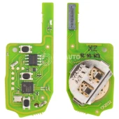 SKU DK08467 Car Brands Volkswagen Category Keys And Remotes,Remote Pcb Sub Category Remote Key Manufacturer Xhorse Condition New PN XZVGM1EN Buttons 3 BATTERY CR2032 Remote Blade Not Included