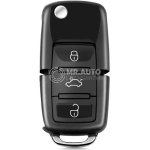 Xhorse XKB520EN 2ndGeneration Wire Remote Key Volkswagen B5 Flip 3 Buttons