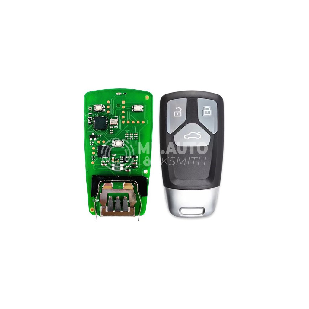 Xhorse XSMA41EN MLB Smart Remote Key with key shell for A.D A4 Model Specific PCB 3 Buttons