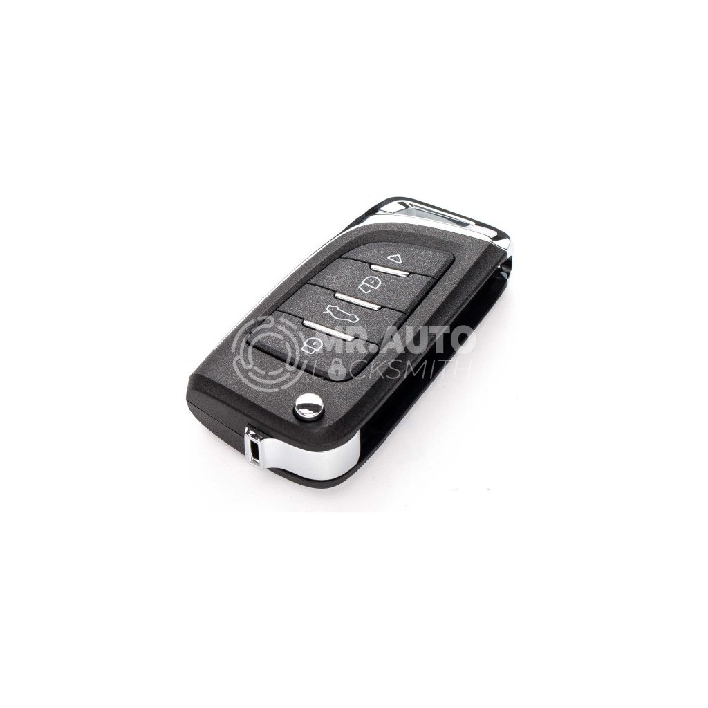 Xhorse Universal Flip Remote Key 4 Buttons Knife Style XKM800EN Leave a Review SKU DK08259 Car Brands Bmw Category Keys And Remotes Sub Category Remote Key Manufacturer Xhorse Condition New PN XKM800EN Buttons 4 BATTERY CR2032 Remote Blade Not Included
