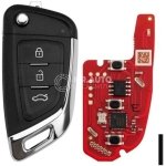 XHORSE XKKF06EN 2ndGeneration Wire Remote Key Knife Flip 3 Buttons - Image 3