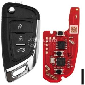 XHORSE XKKF06EN 2ndGeneration Wire Remote Key Knife Flip 3 Buttons - Image 3