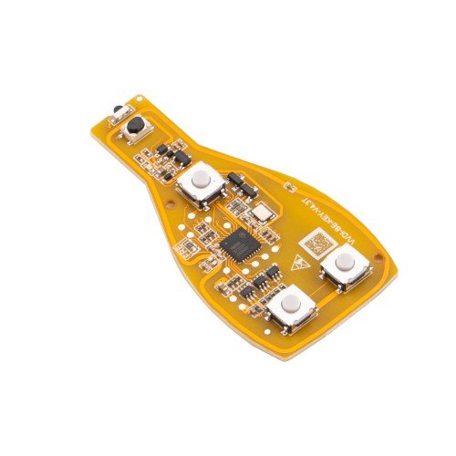 Xhorse VVDI MB Mercedes Benz BGA PCB Yellow Color Version 4 Buttons XNBZT1GL Type