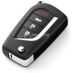 KEYDIY KD B13-4 Universal Flip Remote Key 3+1 Buttons for Toyota Type