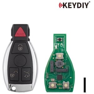 KEYDIY KD ZB31 Universal Smart Remote Key 3+1 Buttons for Benz Type