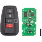 Keydiy KD Universal Smart Remote Key 4 Buttons Toyota Type TDB36-4
