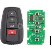 Keydiy KD Universal Smart Remote Key 4 Buttons Toyota Type TDB36-4