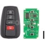 Keydiy KD Universal Smart Remote Key 4 Buttons Toyota Type TDB36-4