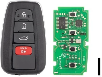 KEYDIY KD TDB36-4 Universal Smart Remote Key 3+1 Buttons for Toyota Type