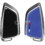 LCD Universal Modified Smart Remote Key Kit For All Keyless Entry Car BMW Knife Silver SK-02 Navy Blue Backside