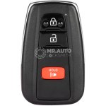 Autel MaxiIM IKEY IKEYTY8A3AL Toyota-Style 3 Buttons Universal Smart Key