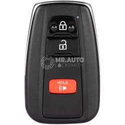 Autel MaxiIM IKEY IKEYTY8A3AL Toyota-Style 3 Buttons Universal Smart Key