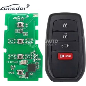 Lonsdor LT30-01 - 4A Universal Smart Remote PCB For Toyota Corolla Levin and Allion Camry
