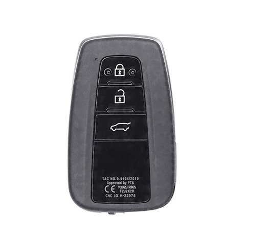 Toyota Land Cruiser Prado 2020-2023 Genuine Smart Remote Key 3 Buttons 433MHz 89904-60V30