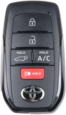 Toyota BZ4X 2023 Genuine Smart Remote Key 5 Buttons 315MHz 8990H-42520