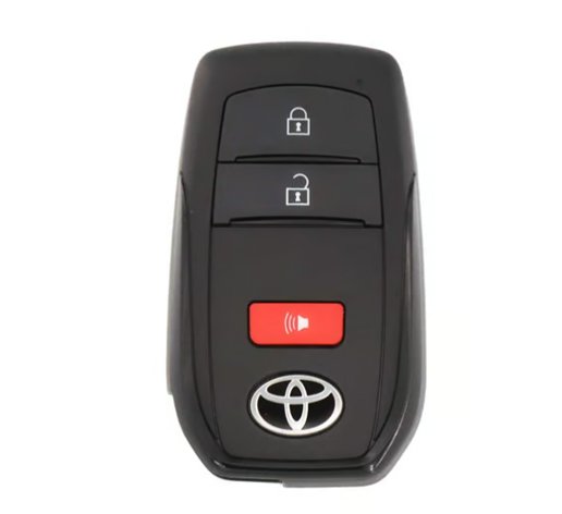 Toyota Land Cruiser 2022-2024 Genuine Without Bag Smart Key 2+1 Button 433.58 8990H-60550