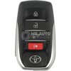 Toyota Land Cruiser GR 2022-2024 Genuine Without Bag Smart Key 3+1 Buttons 433.58/434.42MHz 8990H-60401