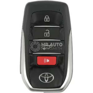 Toyota Land Cruiser GR 2022-2024 Genuine Without Bag Smart Key 3+1 Buttons 433.58/434.42MHz 8990H-60401