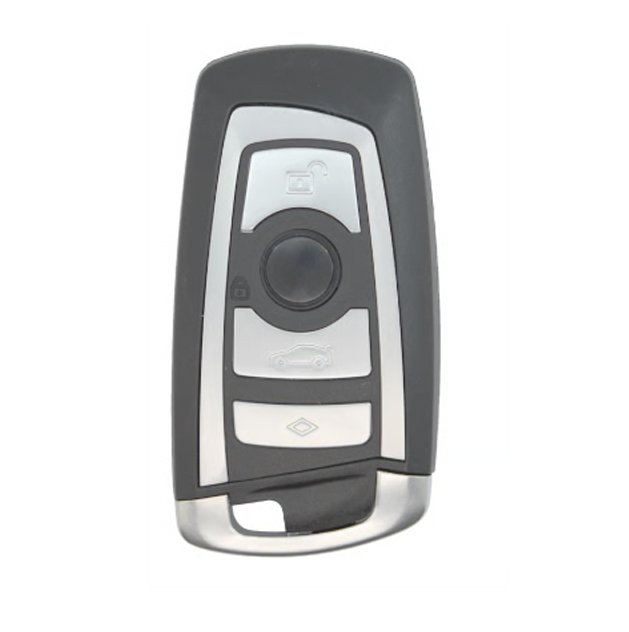 BMW FEM Aftermarket Korean Version Smart Key 4 Buttons 433.92MHz Silver Color 9266843-02