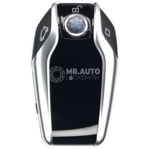 2015-2020 BMW G30, G31, G38 7 Series Smart Key LCD 6 Buttons (With Parking Buttons) Chip: 49 434 MHz 8792120-01 USED