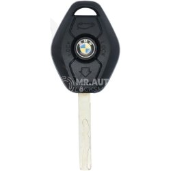 BMW 2-Track EWS 2000-2009 Genuine Used Remote Key 3 Buttons 315MHz 6955750