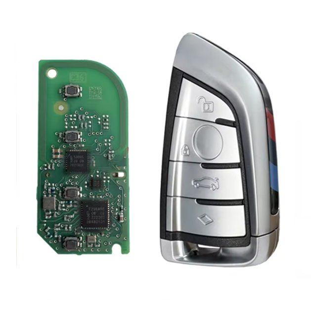 BMW G-Series 2015+ Genuine Without Bag Smart Remote PCB 4 Buttons 433MHz Half Keyless Go