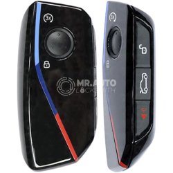 BMW CAS4 FEM Modified Aftermarket Smart Remote Key 4 Buttons 433MHz ID49 Black
