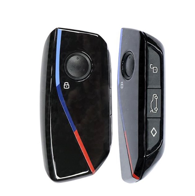 BMW CAS4 FEM Modified Aftermarket Smart Remote Key 4 Buttons 315MHz ID49 Black