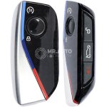 BMW CAS4 FEM Modified Aftermarket Smart Remote Key 4 Buttons 868MHz ID49 Black & Silver