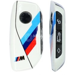 BMW CAS4 FEM Modified Aftermarket Smart Remote Key 4 Buttons 868MHz ID49 White
