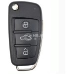 Audi A6L Q7 Aftermarket Flip Remote Key 3 Buttons 315MHz 8E Transponder