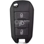 Peugeot Expert 2016-2019 Aftermarket Flip Remote Key 3 Buttons 433MHz ID4A