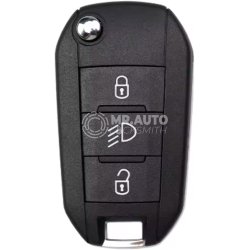 Peugeot Expert 2016-2019 Aftermarket Flip Remote Key 3 Buttons 433MHz ID4A