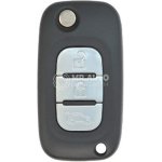 Ren 2009-2015 Aftermarket Flip Remote Key 3 Buttons 433MHz ID46 PCF7961A Transponder