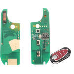 Alfa Romeo Giulietta Aftermarket Flip Remote Key PCB 3 Buttons 433MHz PCF7946