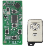 Keydiy KD Universal Smart Remote Key PCB 5 Buttons Toyota Type TDB05-5
