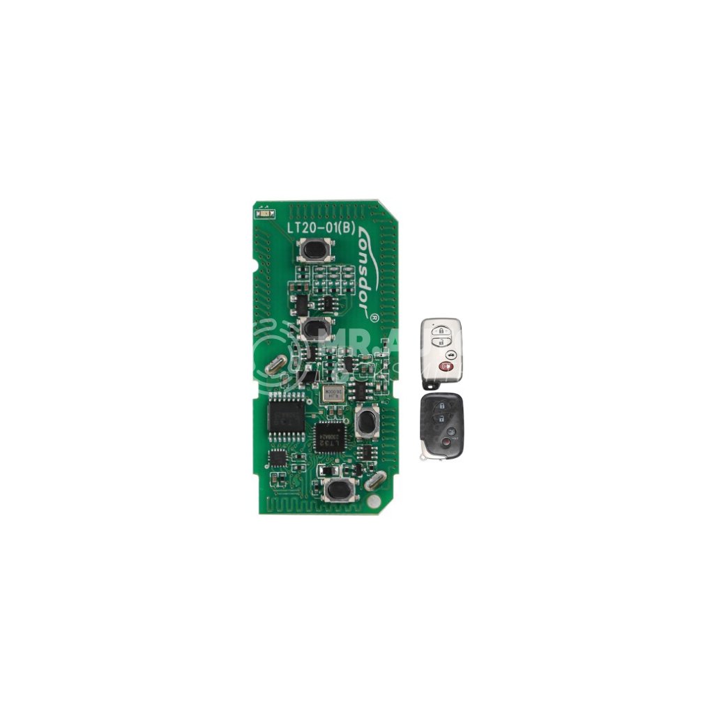 2025 Lonsdor LT20-01 Universal Smart Remote PCB 40 / 80 Bit for Toyota Lexus 4 Buttons 315/ 433 MHz