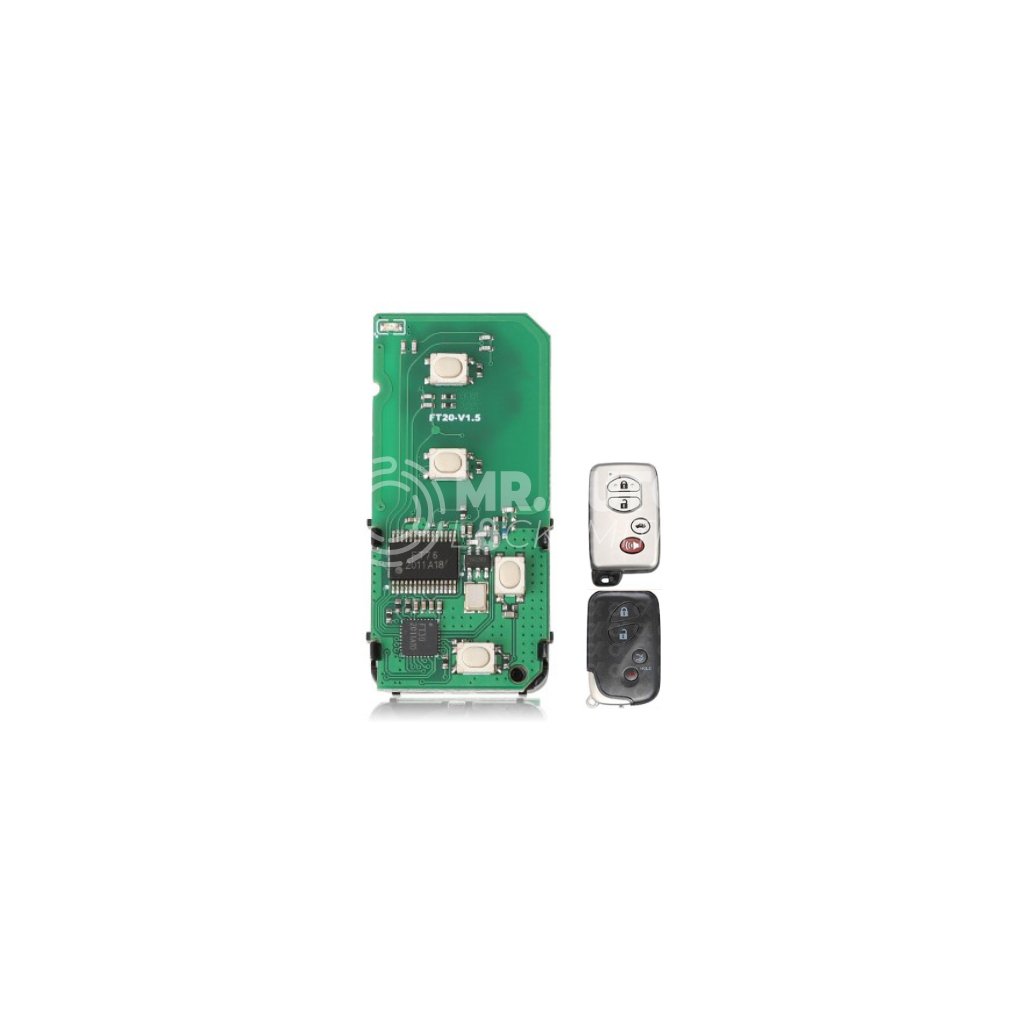 Lonsdor FT20-F433D 433.92MHz Toyota 4D Smart Key PCB