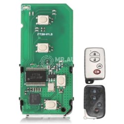 Lonsdor FT20-F433D Toyota 4D Smart Key PCB 4 Buttons 433.92MHz