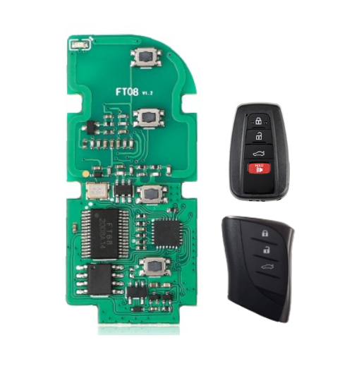 Lonsdor FT08-0440B Lexus Smart Key PCB 4 Buttons 312/314MHz