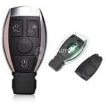 CGDI Mercedes Benz Chrome Remote 3 Buttons Fobik / IYZ-3312 / 315MHz or 433MHz