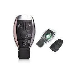 CGDI Mercedes Benz Chrome Remote 3 Buttons Fobik / IYZ-3312 / 315MHz or 433MHz