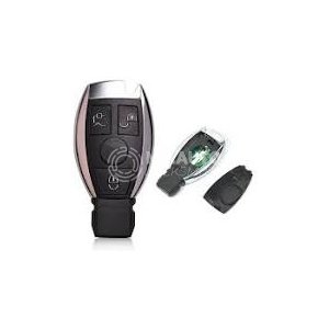 CGDI Mercedes Benz Chrome Remote 3 Buttons Fobik / IYZ-3312 / 315MHz or 433MHz