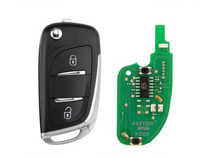 Keydiy KD Universal Flip Remote Key 2 Buttons Peugeot Type B11-2