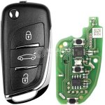 Xhorse XKDS00EN Wire Remote Key DS Flip 3 Buttons English