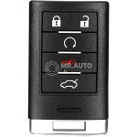 Cadillac CTS Wagon 2010-2014 Genuine Without Bag Smart Key 4 Buttons 315MHz FCC ID: M3N5WY7777A