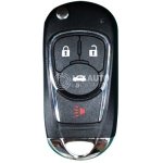 Xhorse XKBU02EN Wire Remote Key Buick Flip 4 Buttons English