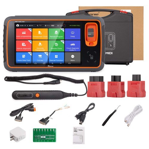 Xhorse Key Tool MIDI All-in-One IMMO/TPMS/Programming/Diagnostics Tool Basic Version+1 Year Copy48 Tokens (3 tokens/day)